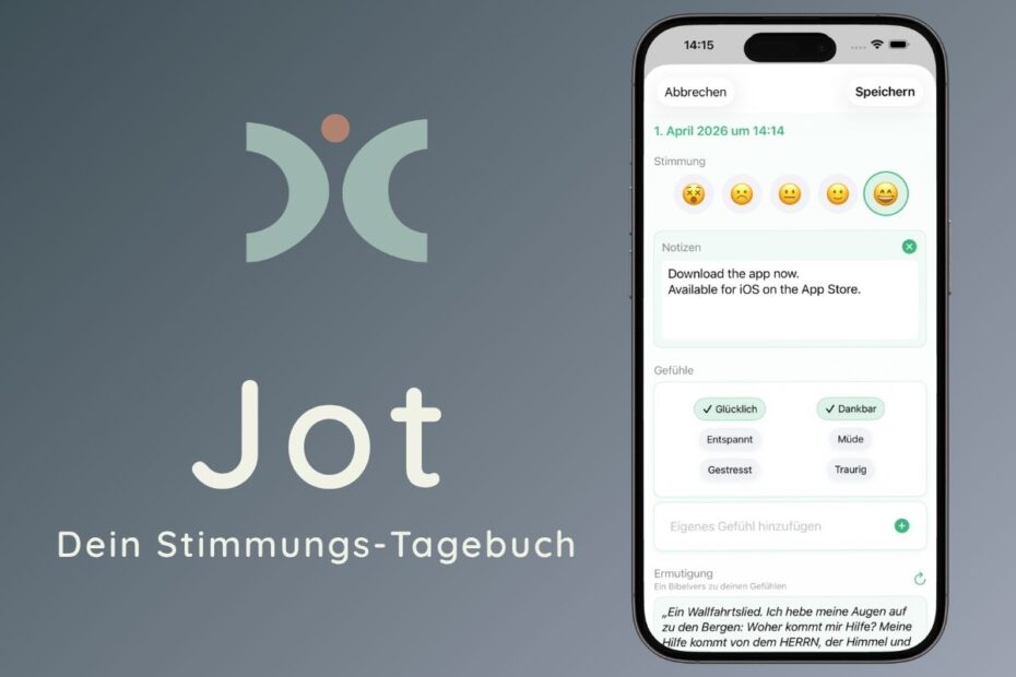 Jot Diary: Finde Klarheit im Alltag Jot Diary Titelbild