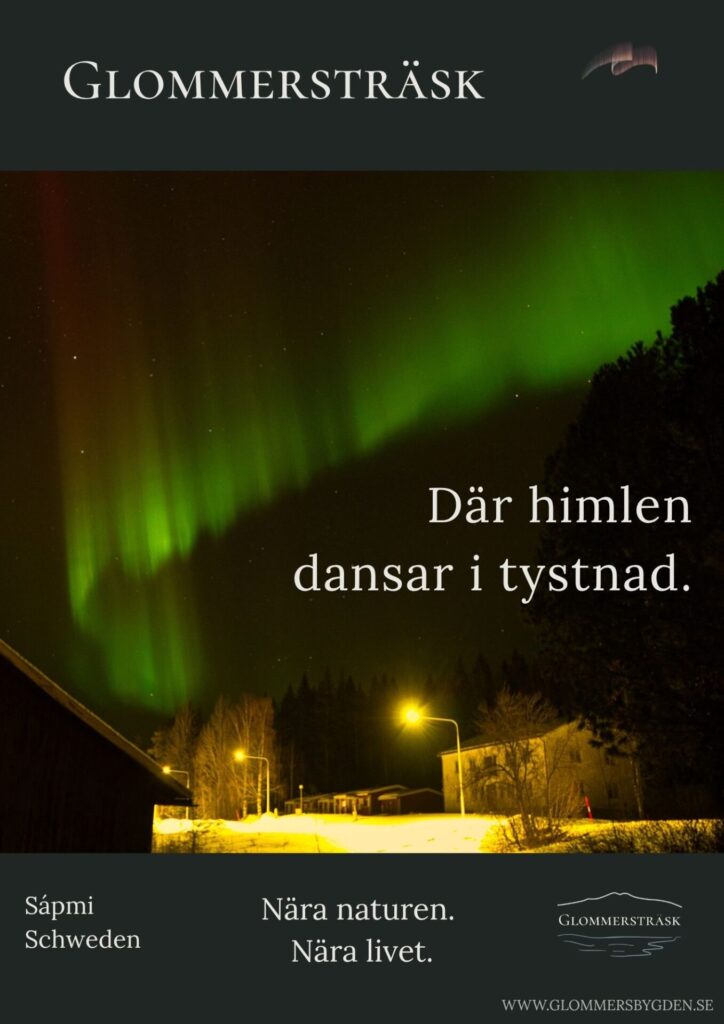 Glommersträsk Imagekampagne Nordlicht