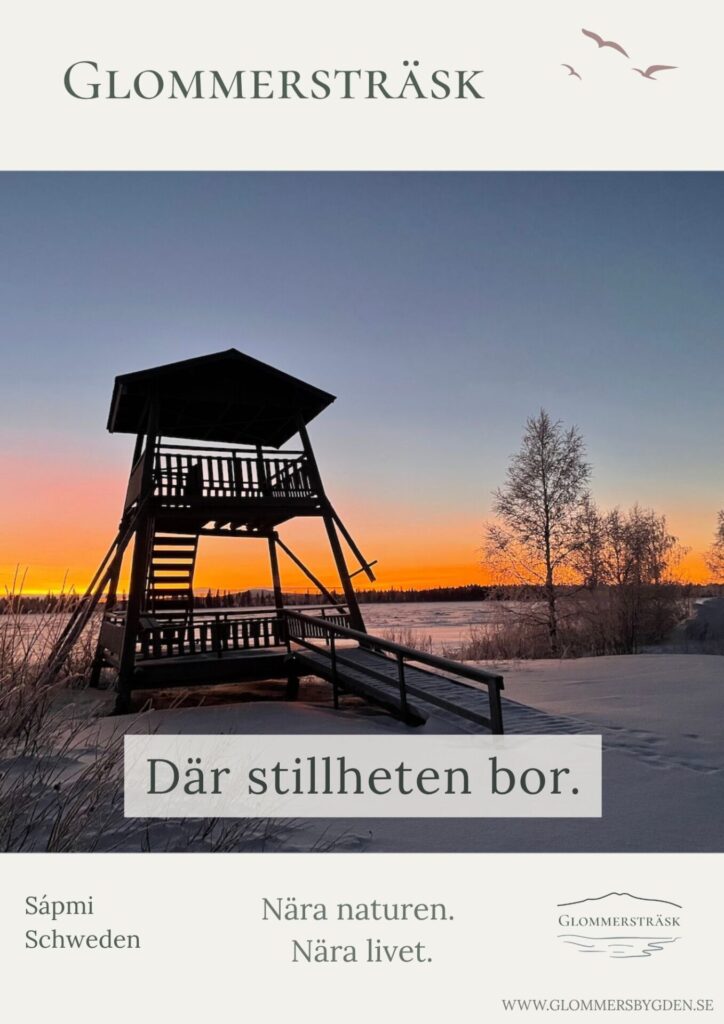 Nära naturen. Nära livet. – An Image Campaign for Glommersträsk | Glommersträsk