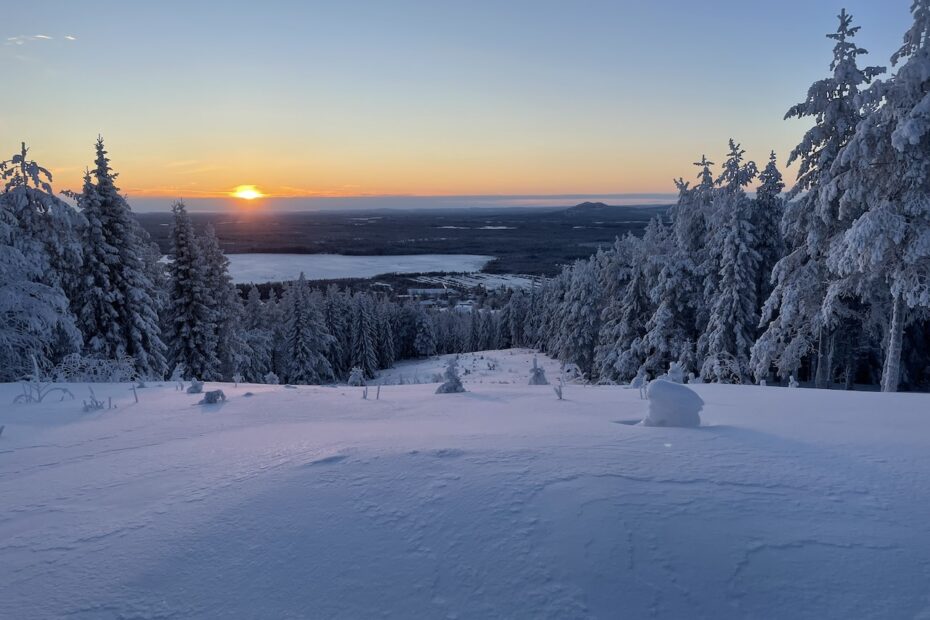 Nära naturen. Nära livet. – An Image Campaign for Glommersträsk 1 Winterlandschaft Glommersträsk Titelbild für Imagekampagne