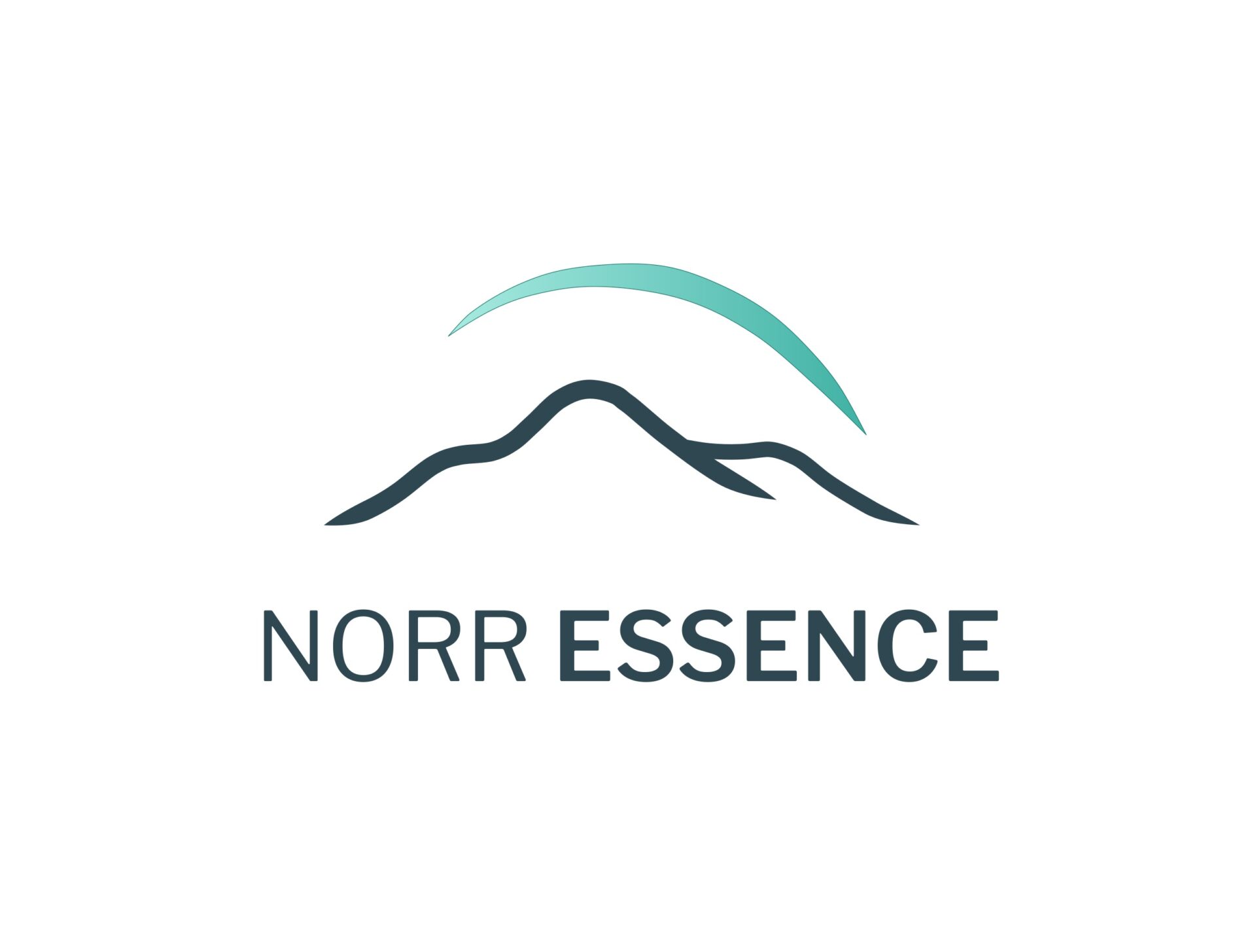 Norr Essence Logo Berge Wort- / Bildmarke