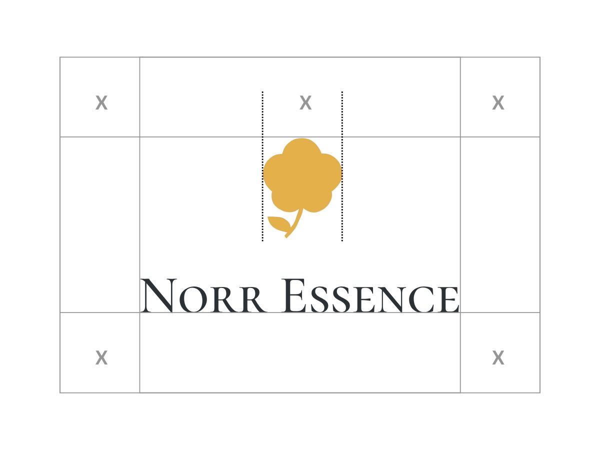 Norr Essence Moltebeeren-Logo Schutzzone